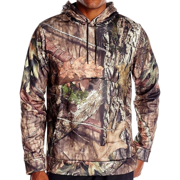 under armour men's icon camo quarter zip pullover